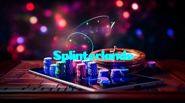 Splinterlands casino presented on mobile device in Pakistan with slots and live games